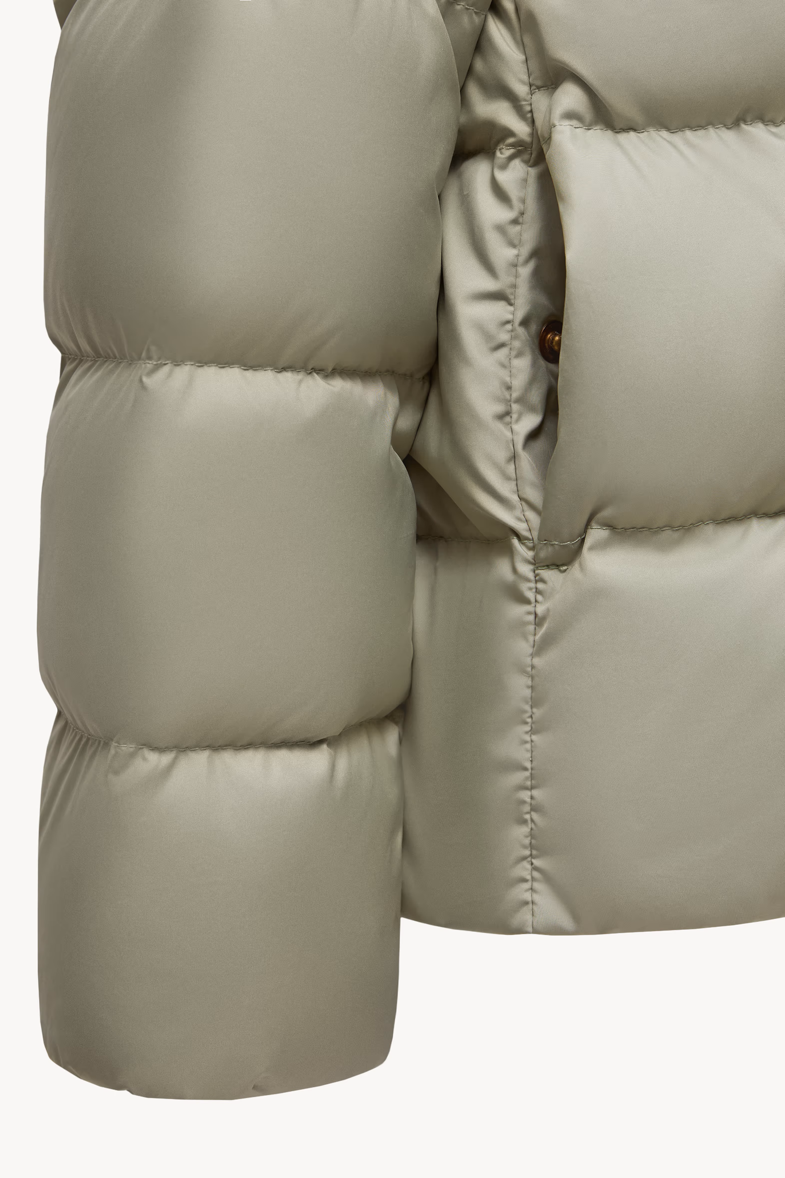 Beulah Hooded Down Jacket Girl Light Green Moncler 6